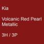 Preview: Kia, Volcanic Red Pearl Metallic, 3H / 3P.